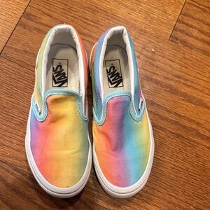 Vans Kids Multicolor Slip-On Sneakers